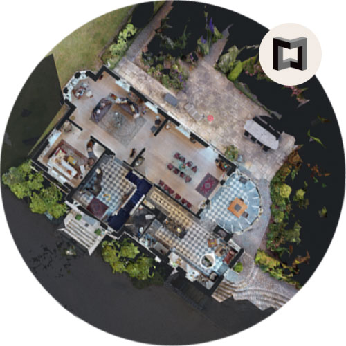 Scan3D Matterport plan-view